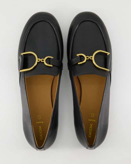 Geox Palmaria Slipper in Schwarz