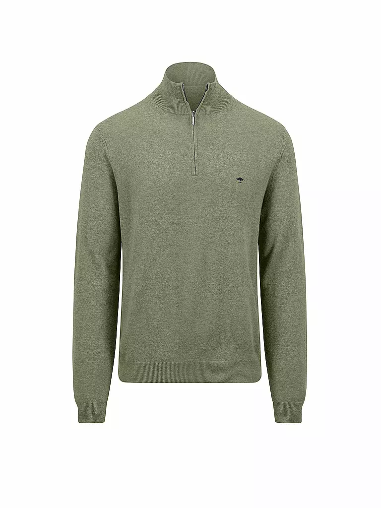 FYNCH HATTON Troyer Pullover mint