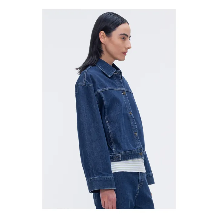 Our Sister Veste Tropical Tea Denim Coton Bio | Bleu