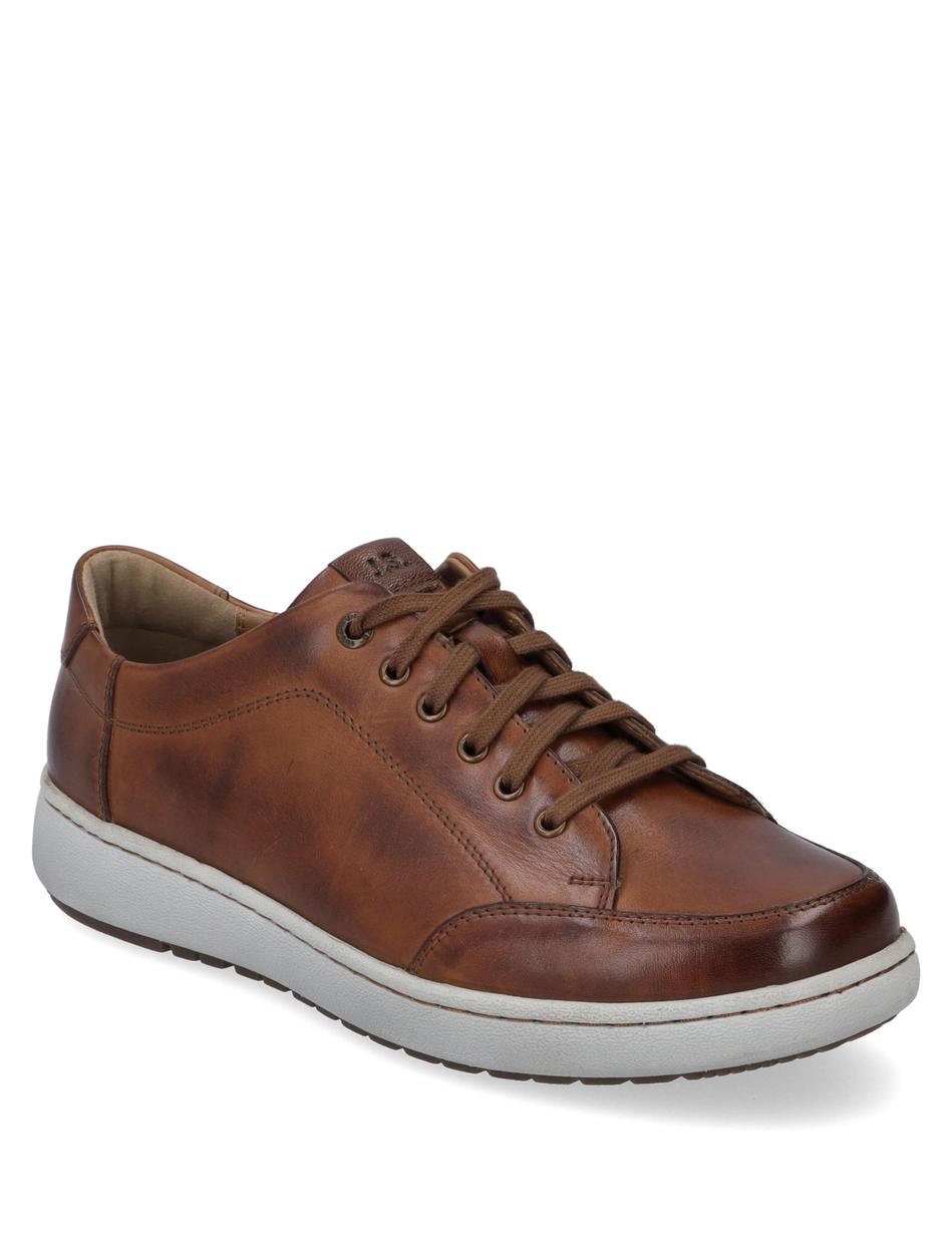 Sneaker David 03, cognac-kombi