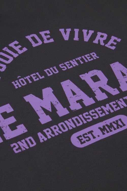 Donkergrijs T-shirt Le Marais