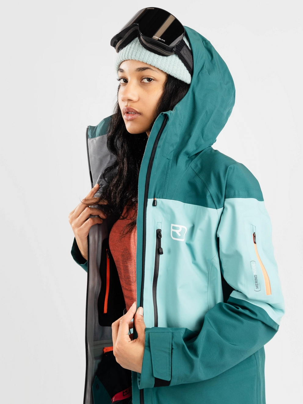 Ortovox 3L Guardian Shell Jacket pacific green