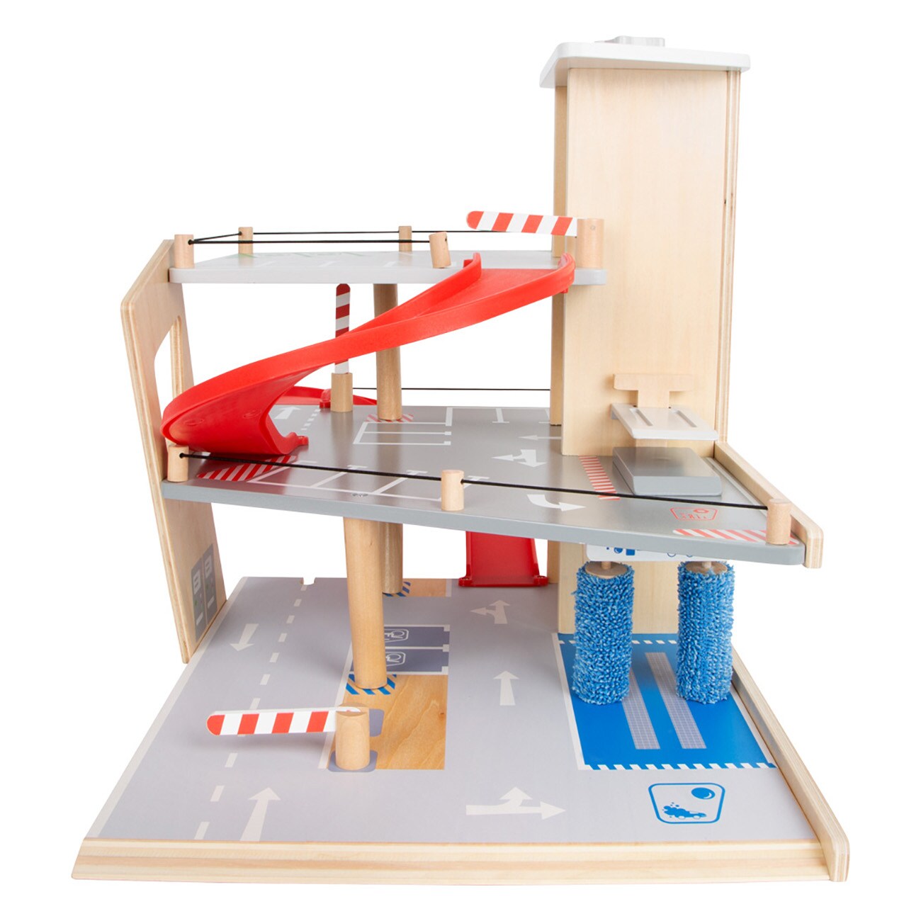 Smallfoot Parkhaus Premium braun Spiel-Parkhaus