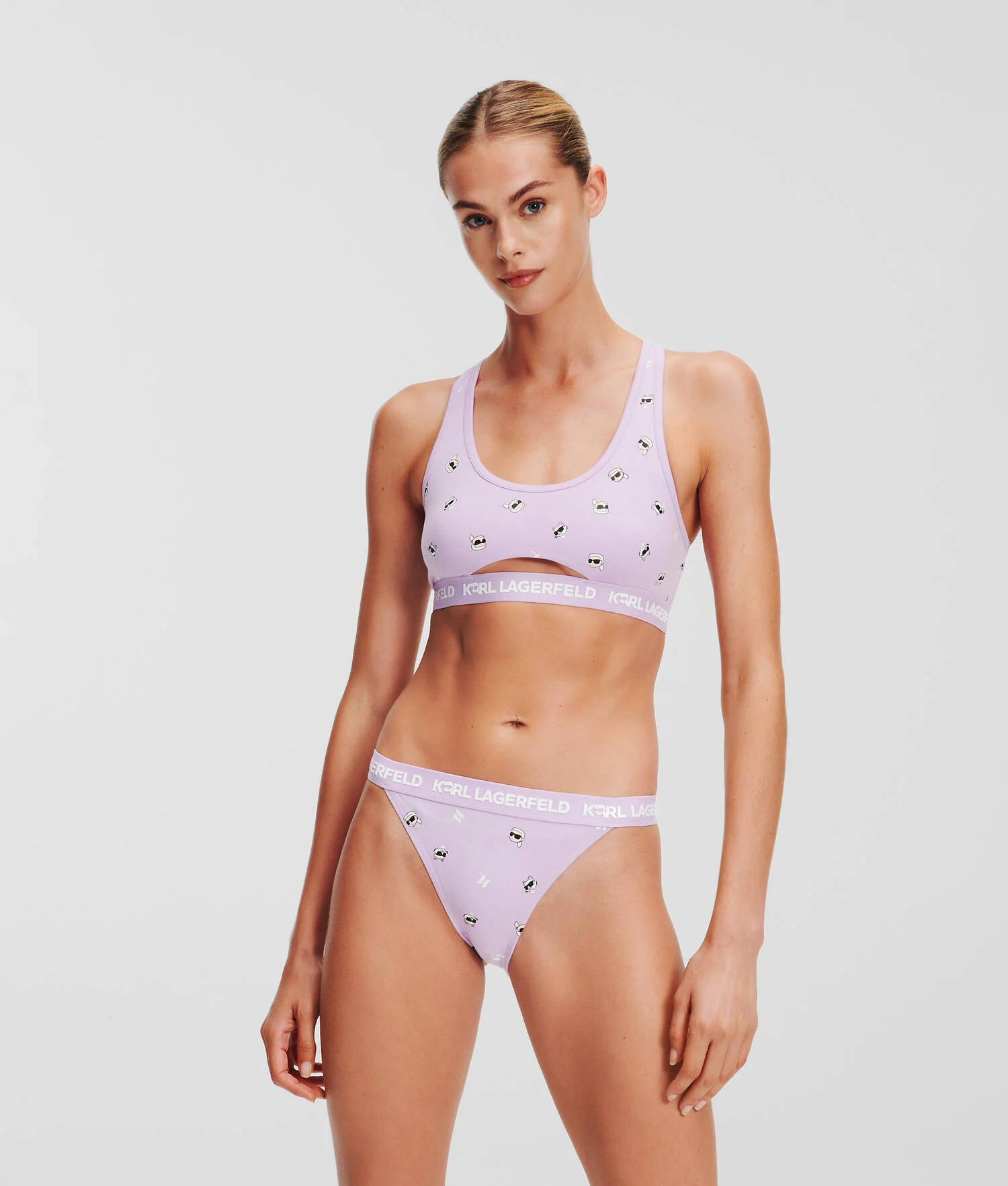 BRALETTE AVEC DÉCOUPE KARL IKONIK