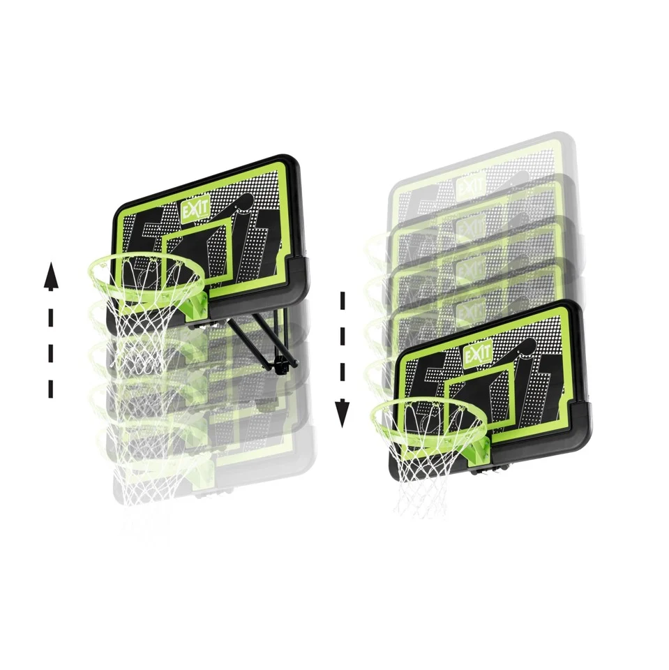 EXIT - Galaxy Justerbar Basketball Kurv - Sort