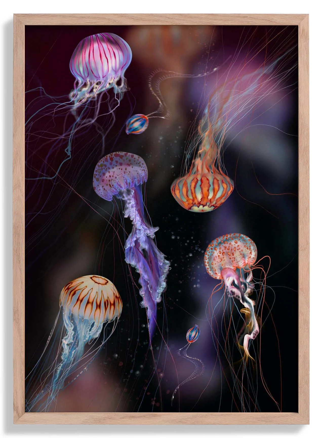 Jelly Party Jellyfish von Julia Charlott