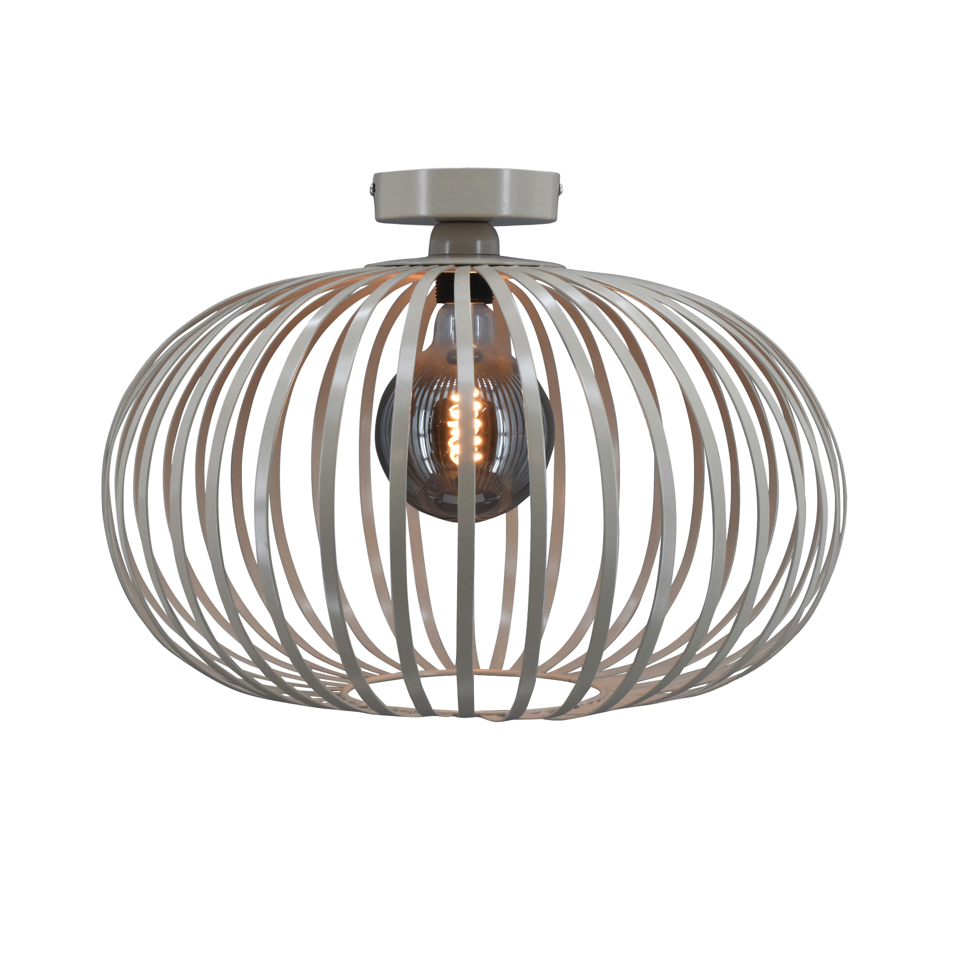 Plafondlamp Lido taupe large