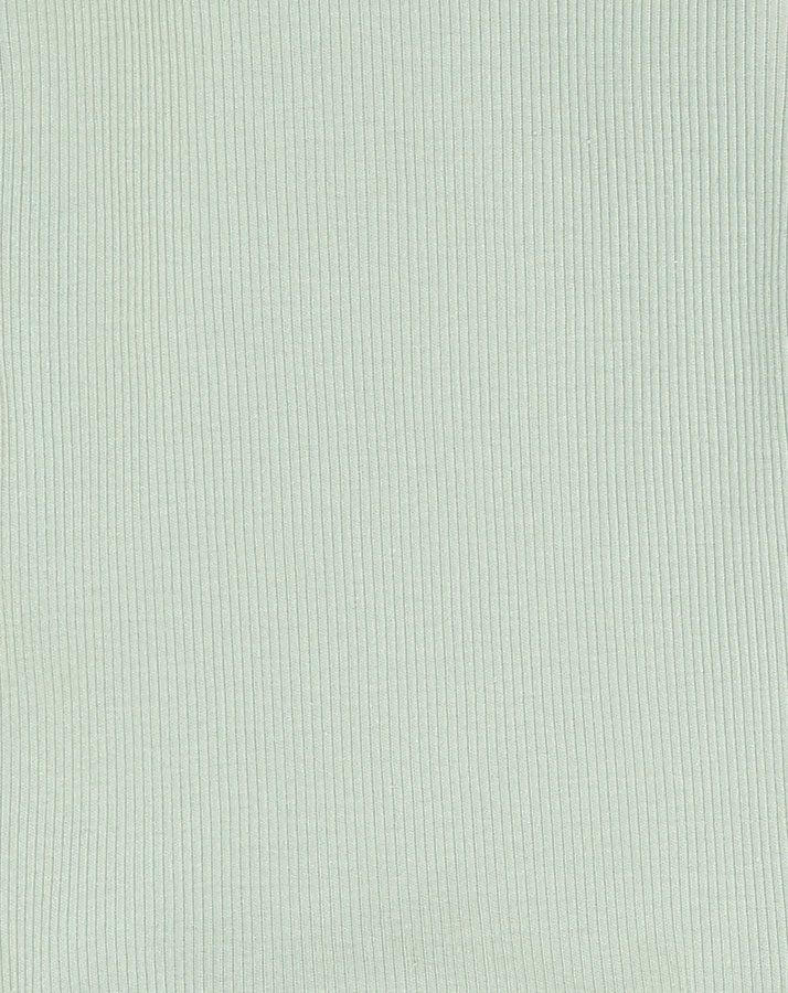 Langarm-Body 602 COTTON RIB in hellgrün
