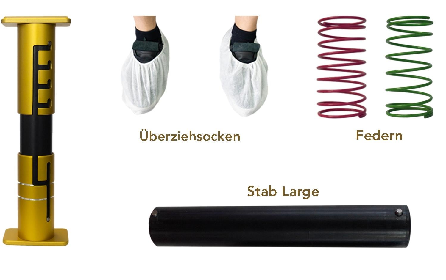 Beckenboden Trainingsgerät, ab Körpergrösse 175 cm<br>Hochwertiges Trainingskonzept für den Beckenboden