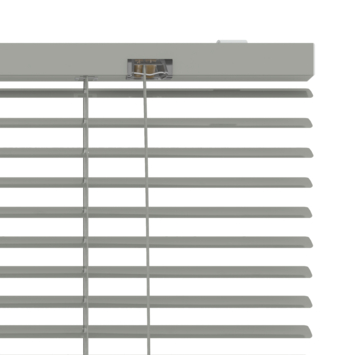 GAMMA aluminum jaloezie 25 mm donkergrijs (kleurnr. 202) 80x130 cm (bxh)