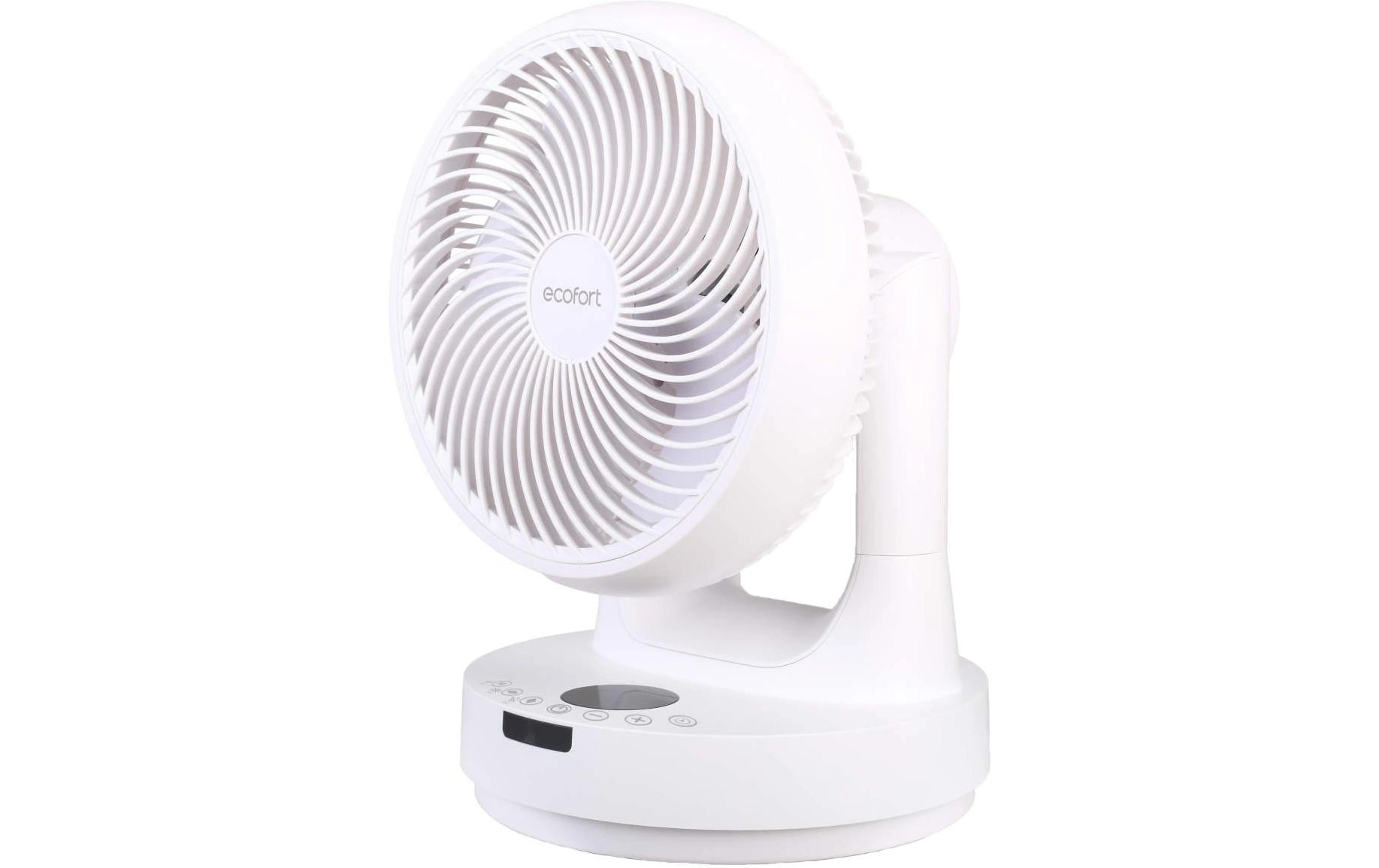 Tischventilator ecoQ SilentAir Tavo WeissEleganter Tischventilator