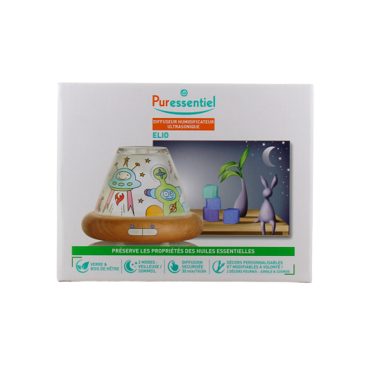 Puressentiel Diffuseur Humidificateur Ultrasonique Elio