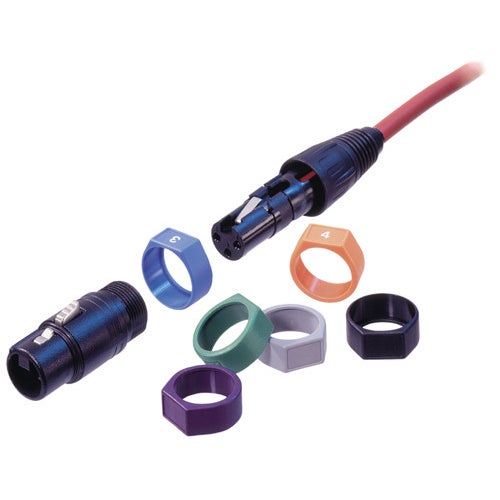Neutrik XCR5 code ring groen voor XLR-connectoren Neutrik X-serie