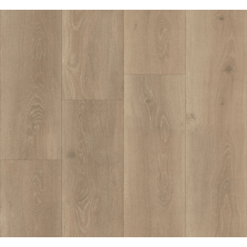 Vinyl vloer Montpellier Elegant rechte stroken lichtbruin houtlook 4 meter breed - per cm