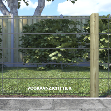 Gaaspaneel verzinkt 180 x 75 cm