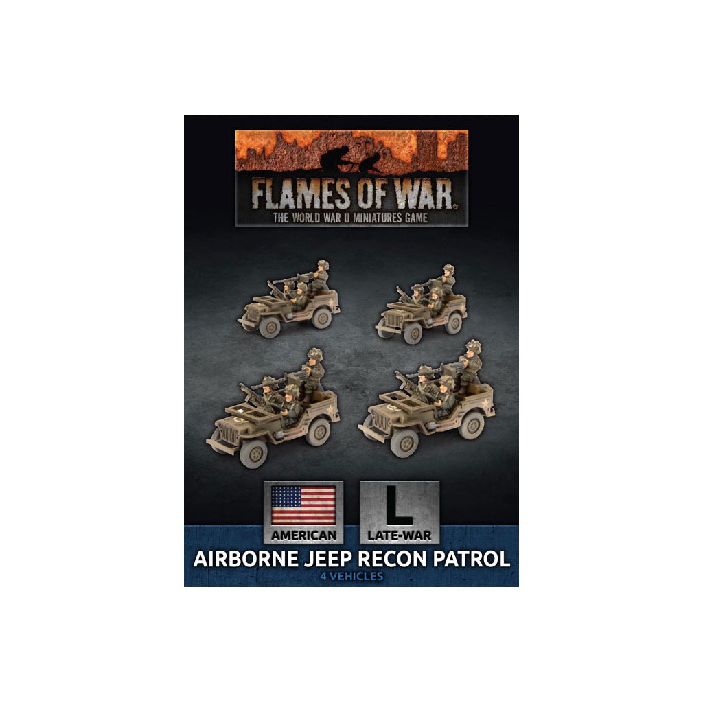 Flames of War - Airborne Jeep Recon Patrol