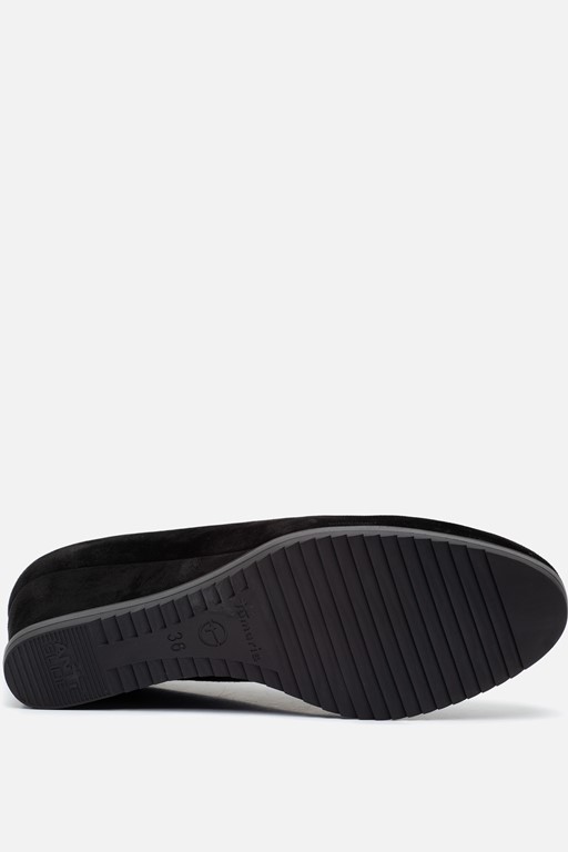 Tamaris Pumps Sleehak zwart Leer