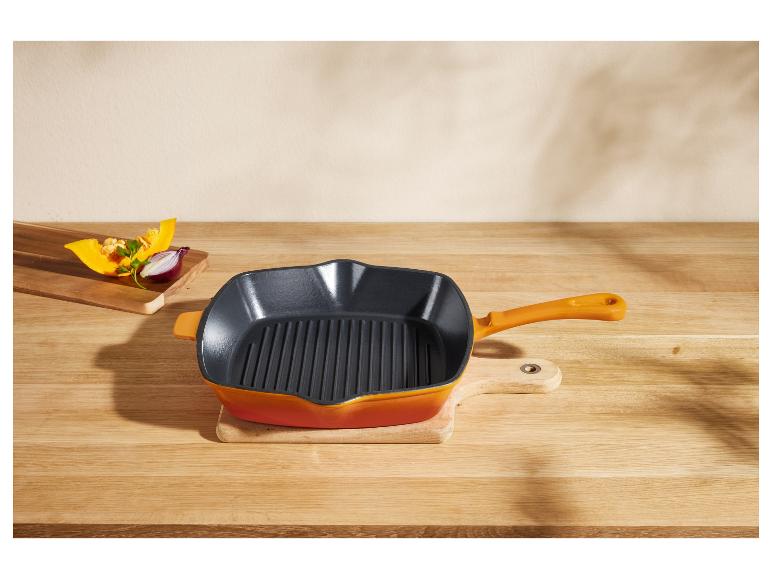 Gietijzeren grillpan 24 cm