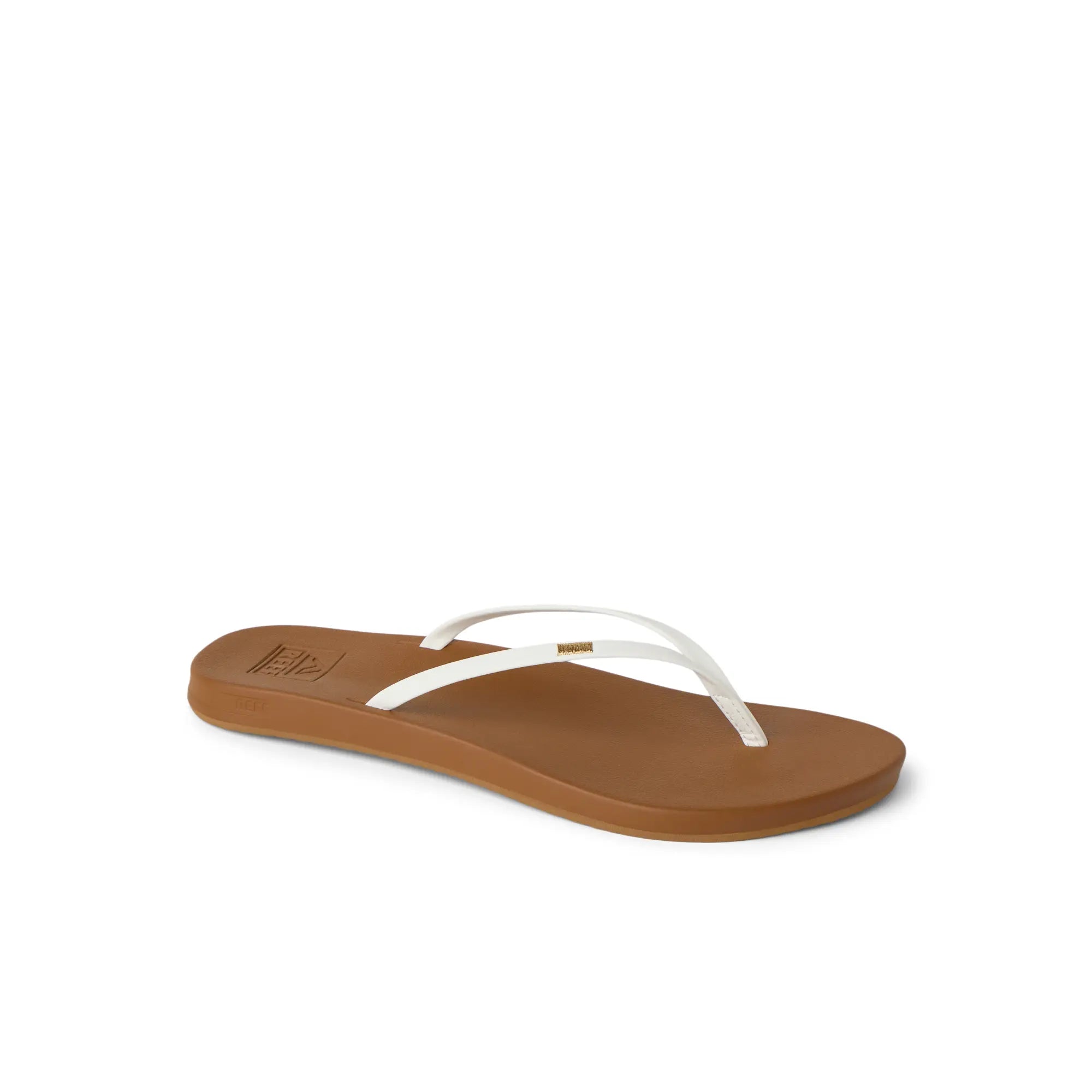 Cushion Slim White Tan