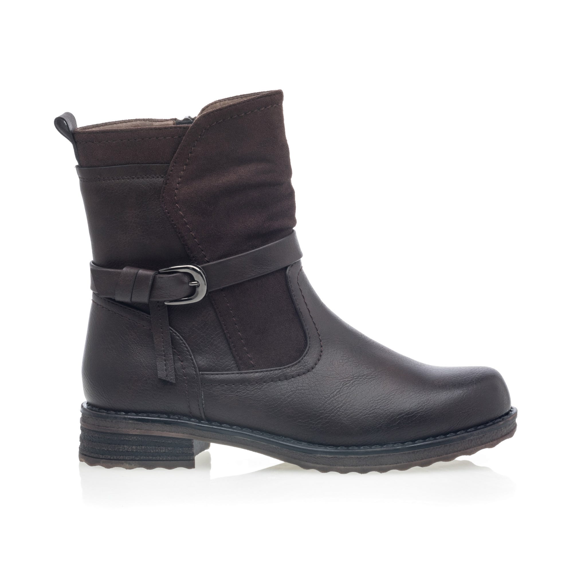Bottines Femme marron