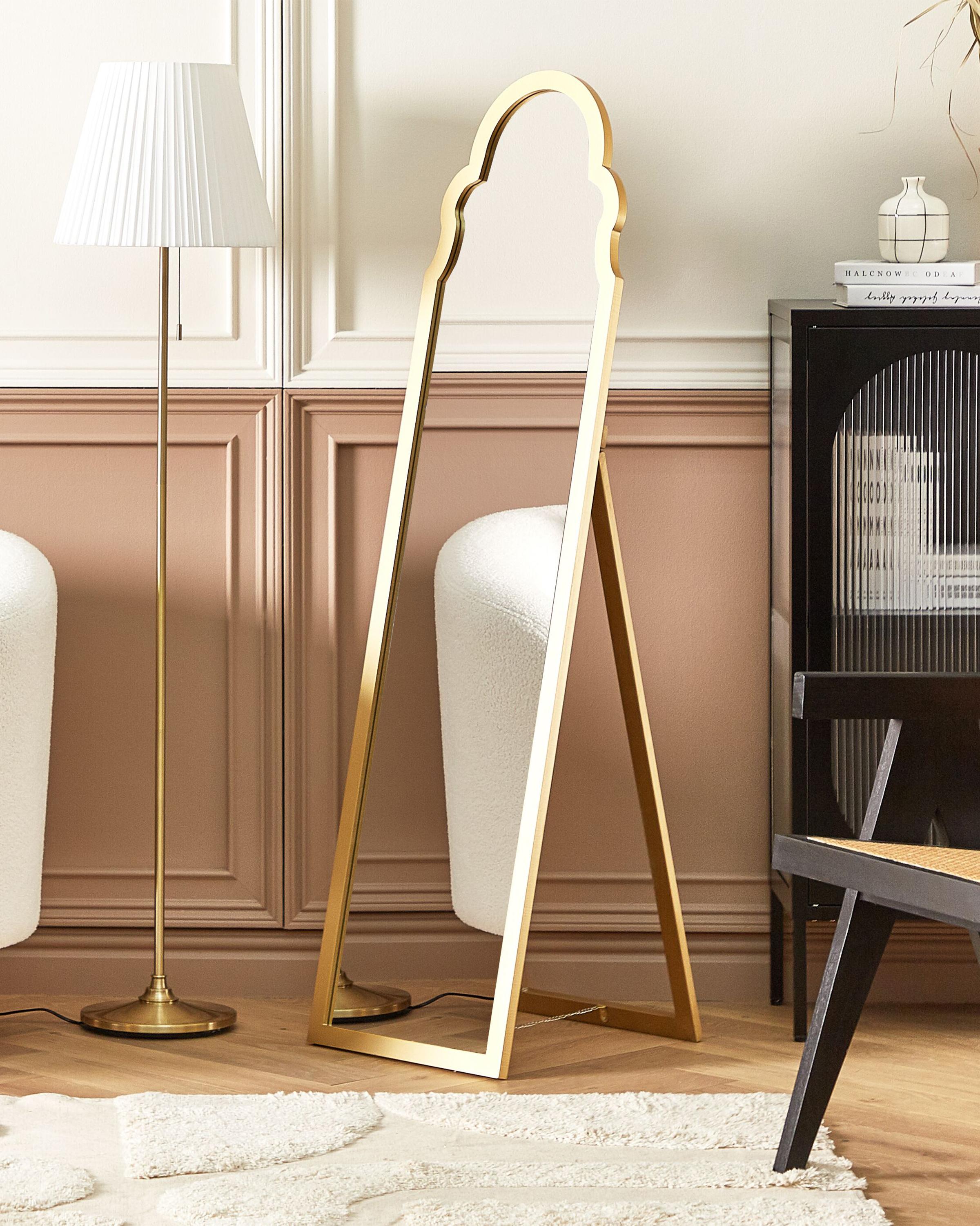 Staande spiegel CHATILLON 150 cm Goud