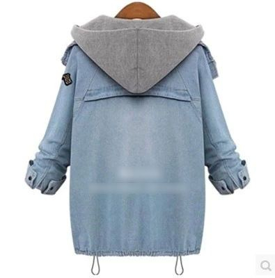 Frigga - Set: vest met capuchon + spijkerjack