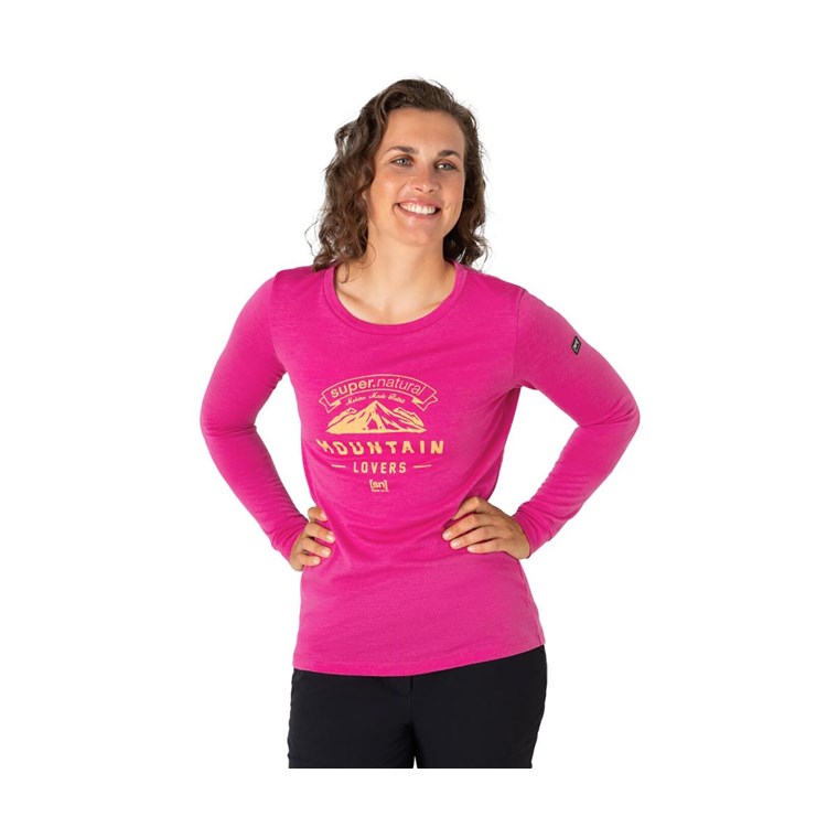 Super.natural Mountain Love LS Shirt Women