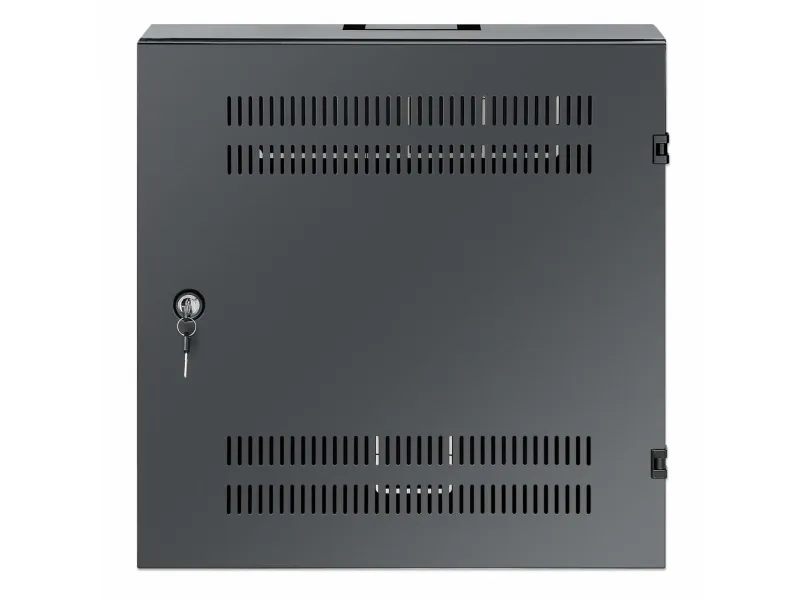 Intellinet 713689, Vægmonteret stativ, 2U/4U, 60 kg, Nøglelås, 8,5 kg, Sort