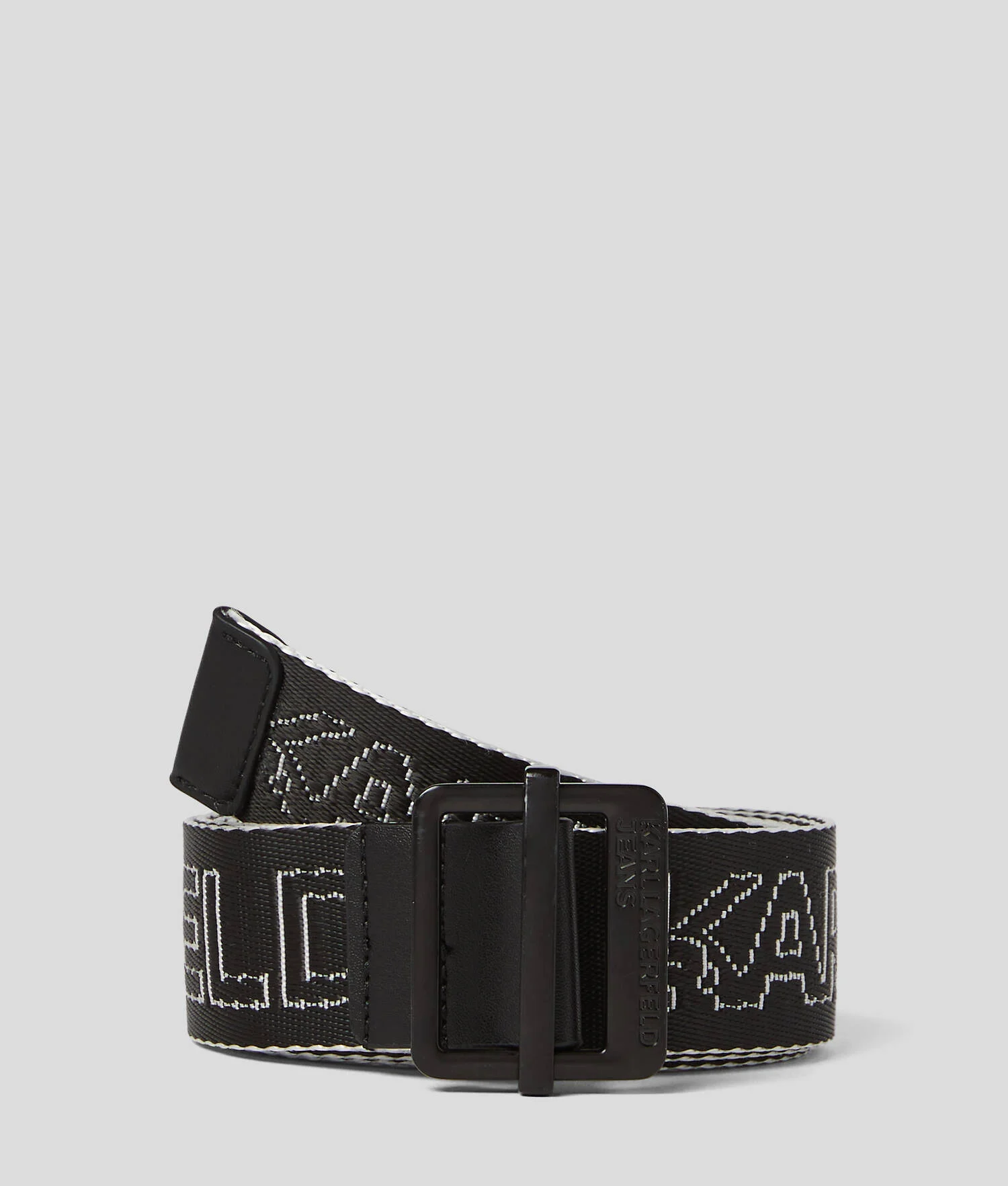 CEINTURE EN TOILE KLJ - Noir