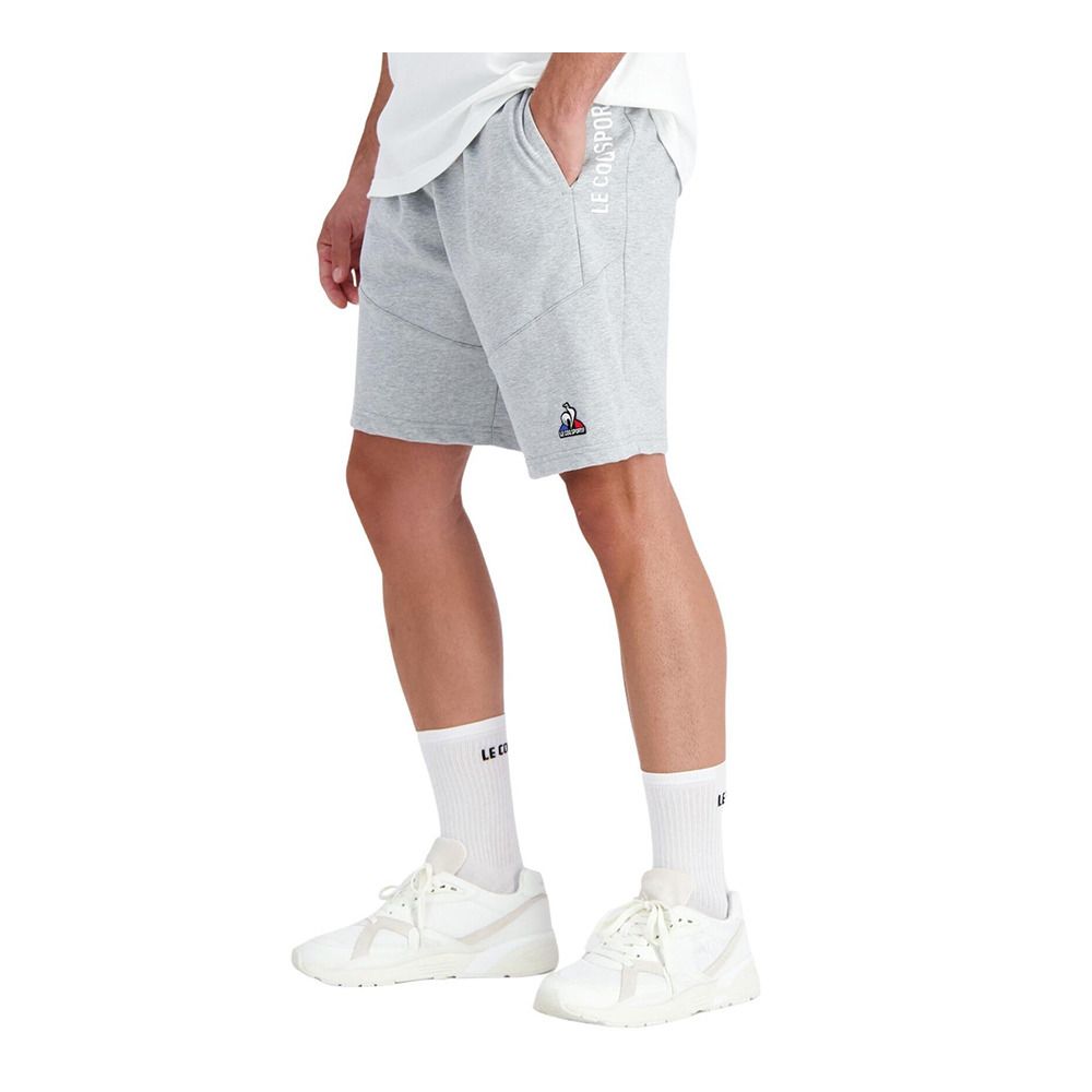 Le Coq Sportif ESS N°1 - Short Homme light heather grey