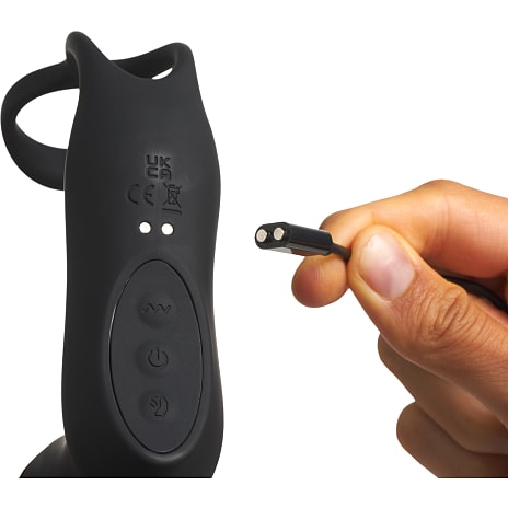 Sinful prostata vibrator med penisring