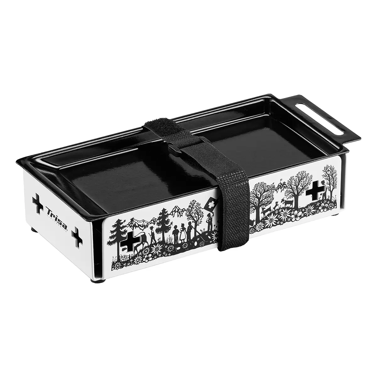 Kerzen-Raclette Trisa Kitchenette schwarz,weiss