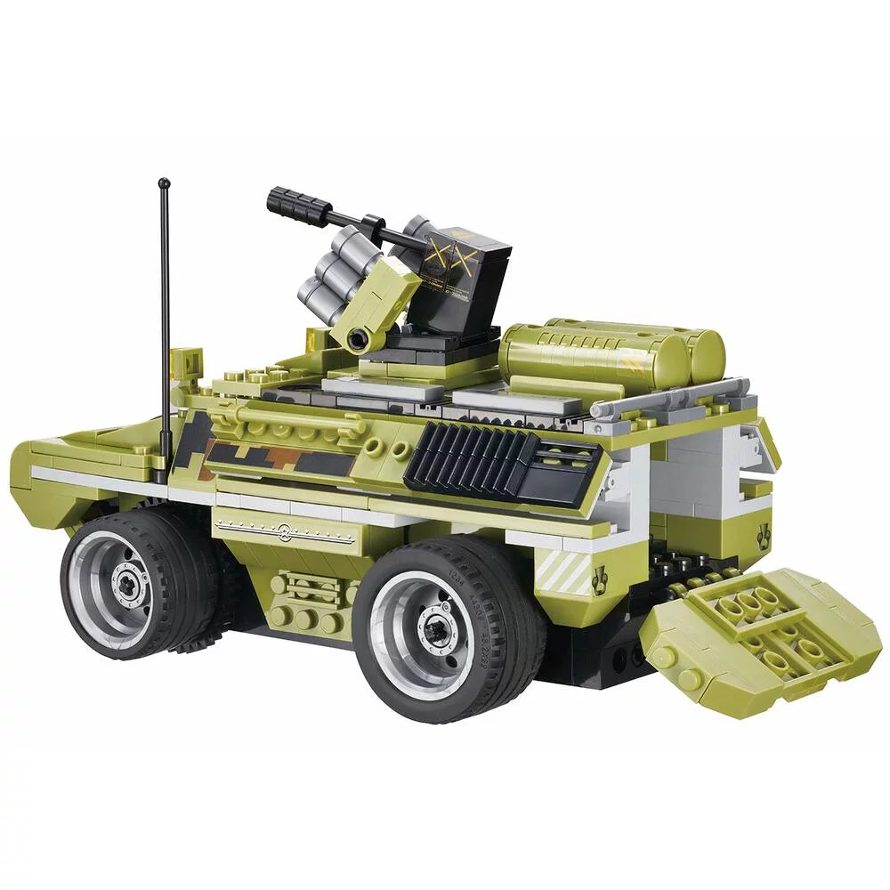 WISE BLOCK - VEHICULE MILITAIRE TRUCK  RADIOCOMMANDE 370 PIECES