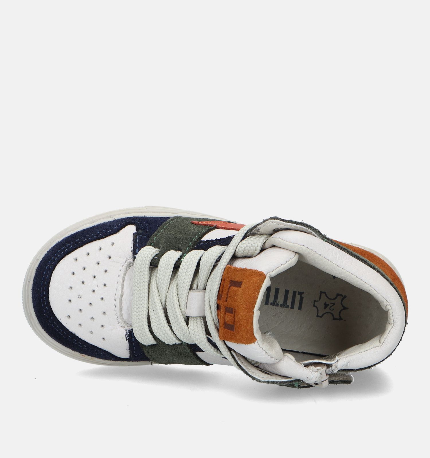 Hoge schoenen blauw