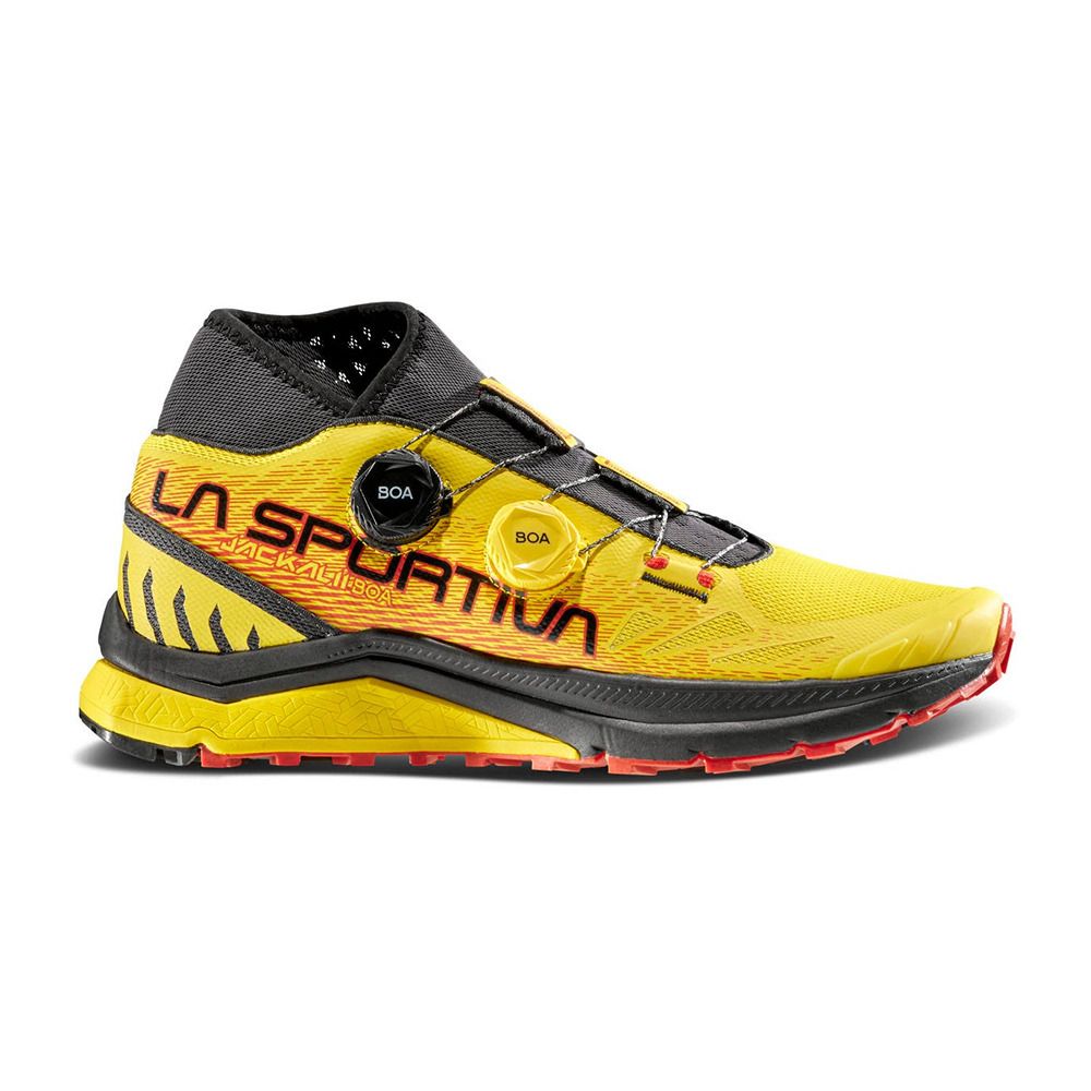 La Sportiva JACKAL II BOA® - Chaussures trail Homme yellow/black