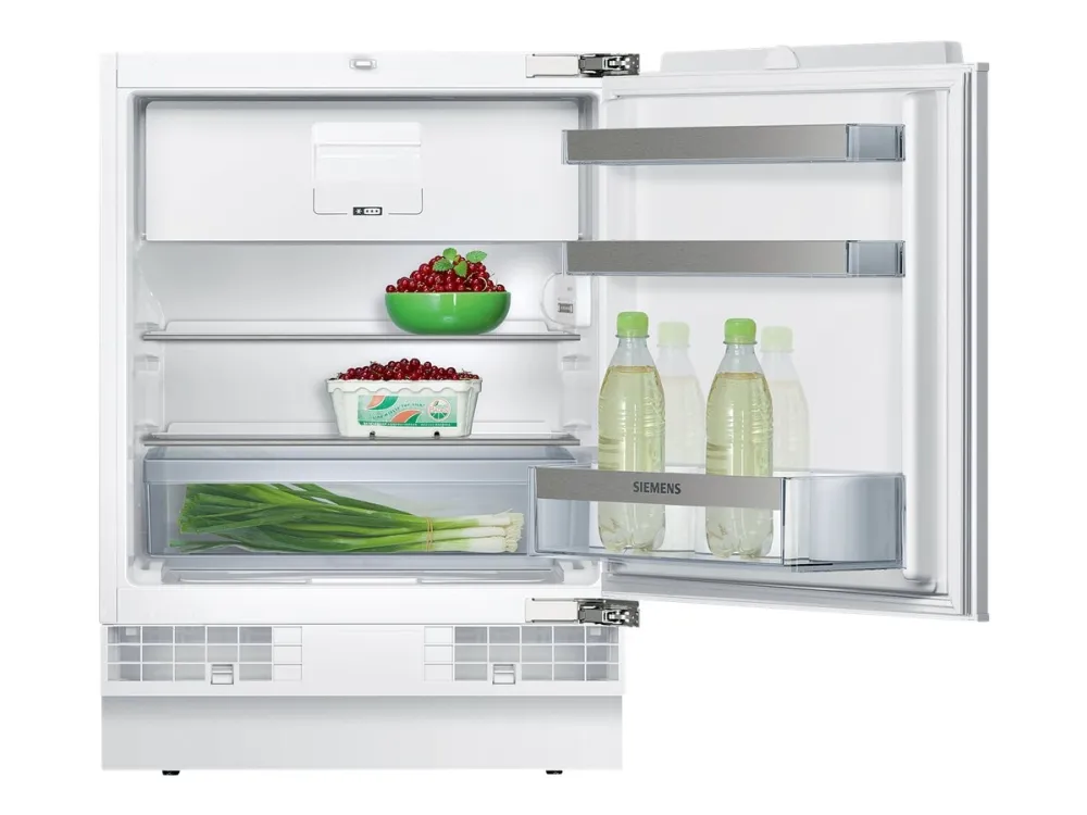 Siemens iQ500 KU15LADF0 - Køleskab med fryseenhed - til indbygning - niche - bredde: 60 cm - dybde: 55 cm - højde: 82 cm - 123 liter - Klasse F - Fladhængsel