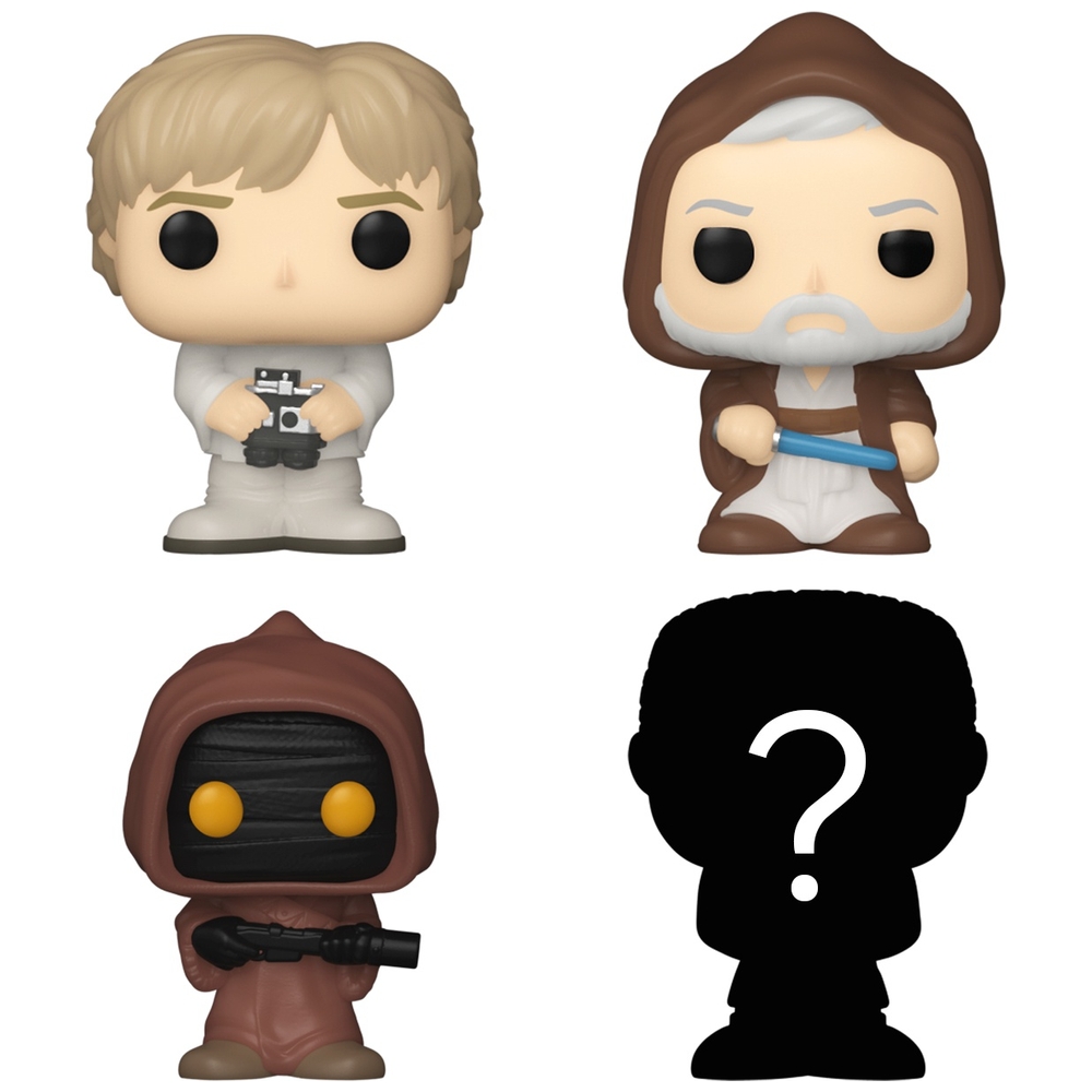 POP! Vinyl: Bitty POP Star Wars Luke Skywalker 4er-Pack