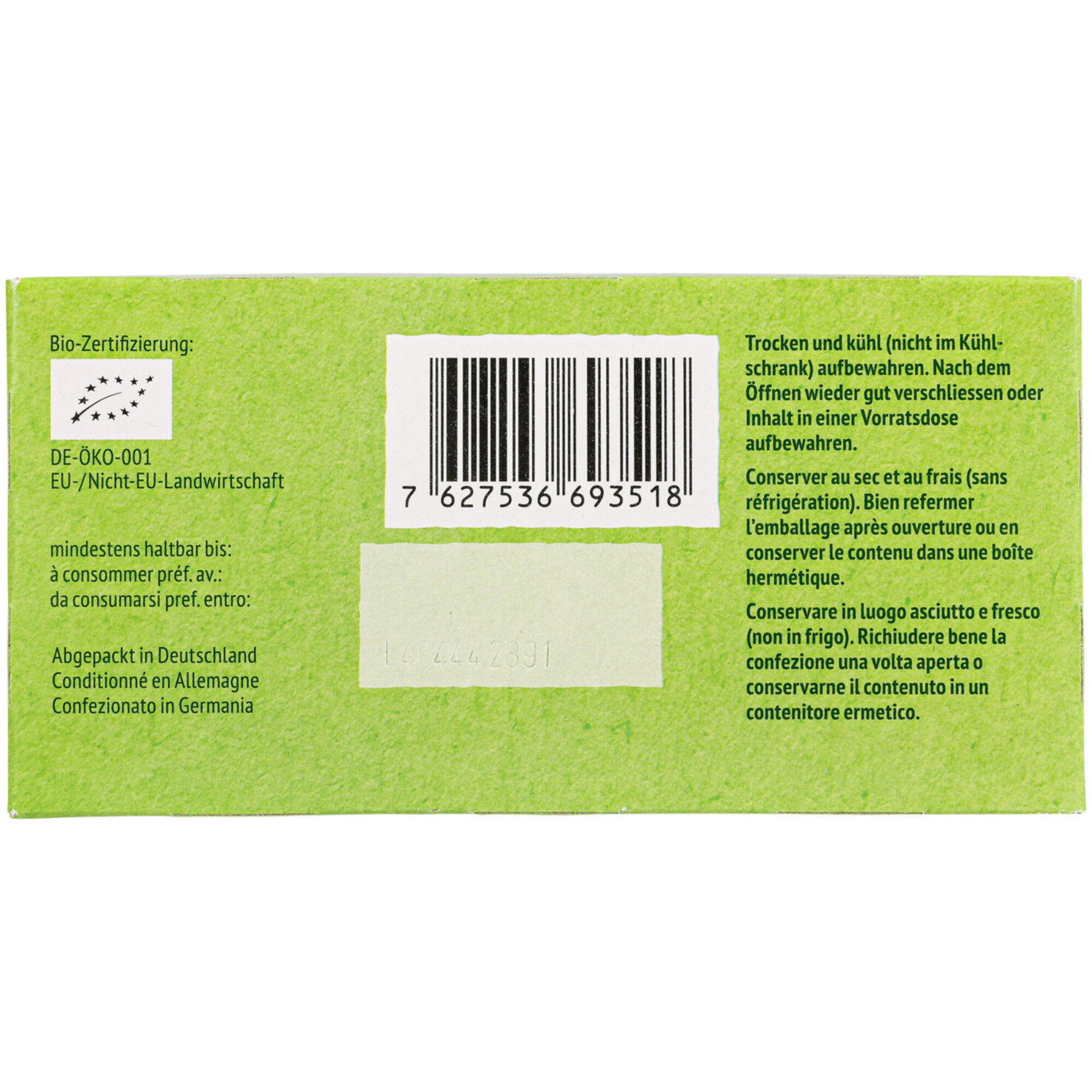 Bio 365 Pfefferminztee 20 Portionen