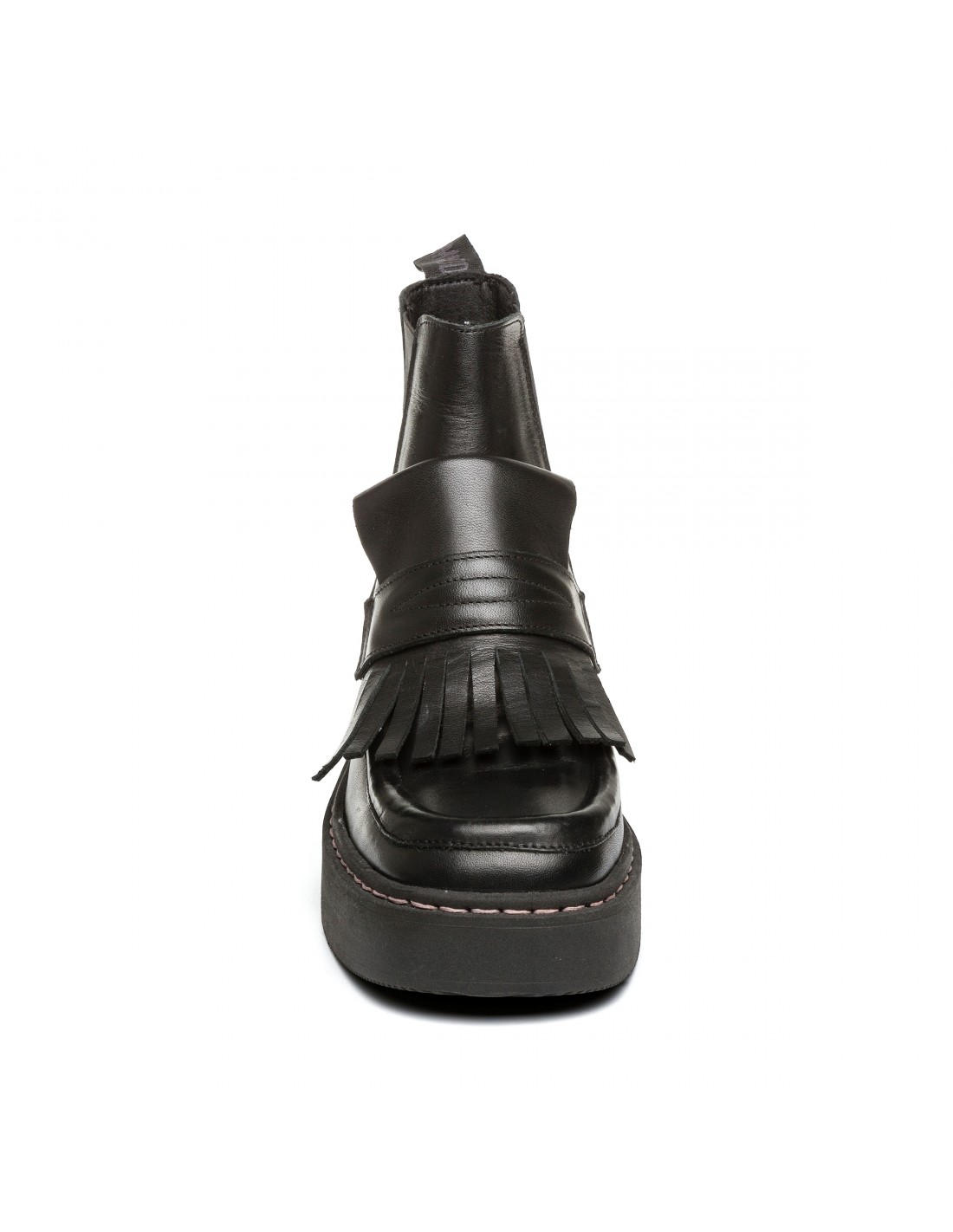 steve madden chelsea boots evana bootie cuir noir