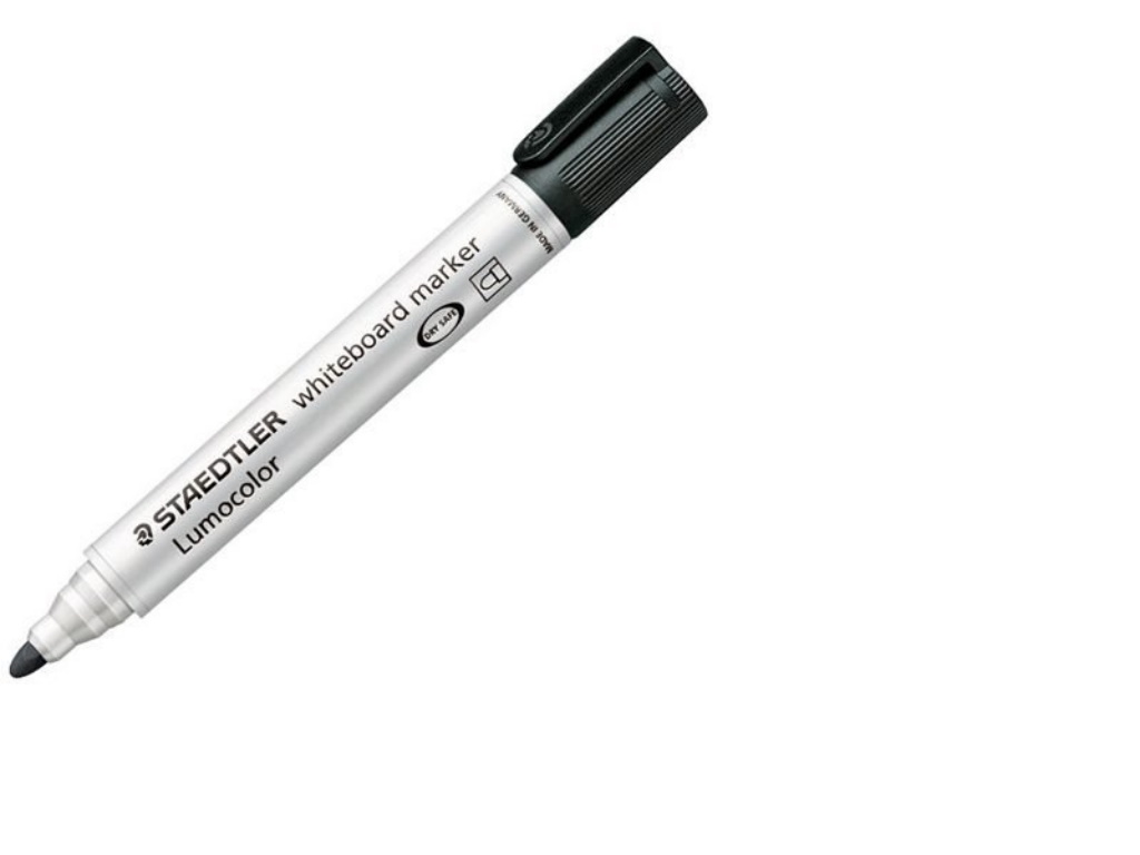 MARCADOR PARA QUADRO BRANCO LUMOCOLOR STAEDTLER PRETO