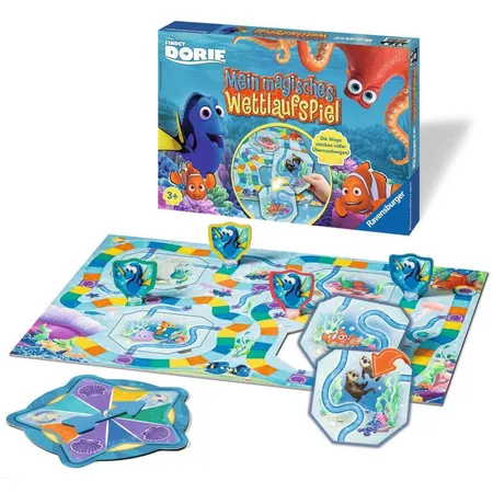 Ravensburger Findet Dorie Mein magisches Wettlaufspiel