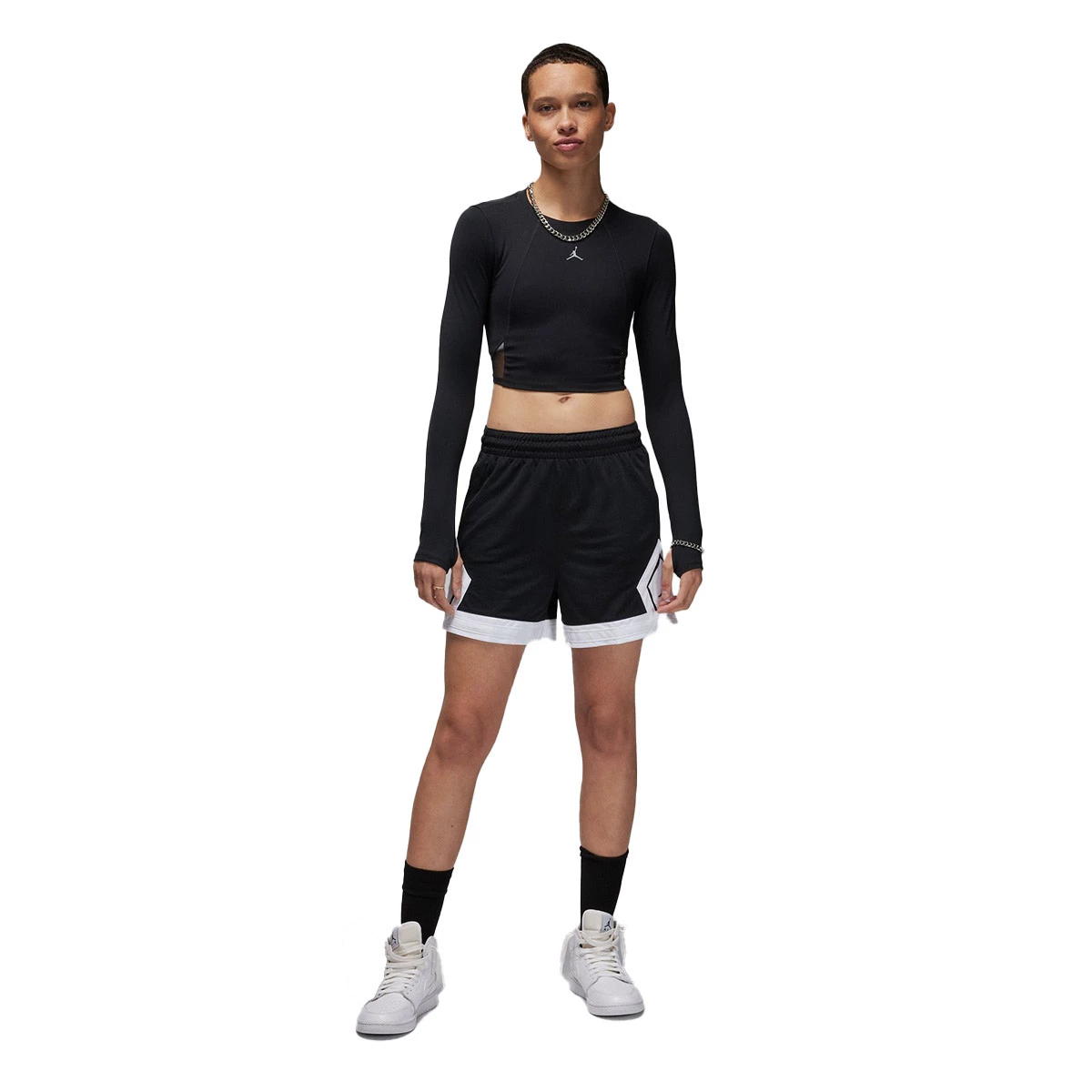 Calções Jordan Sport Diamond 4 Mulher