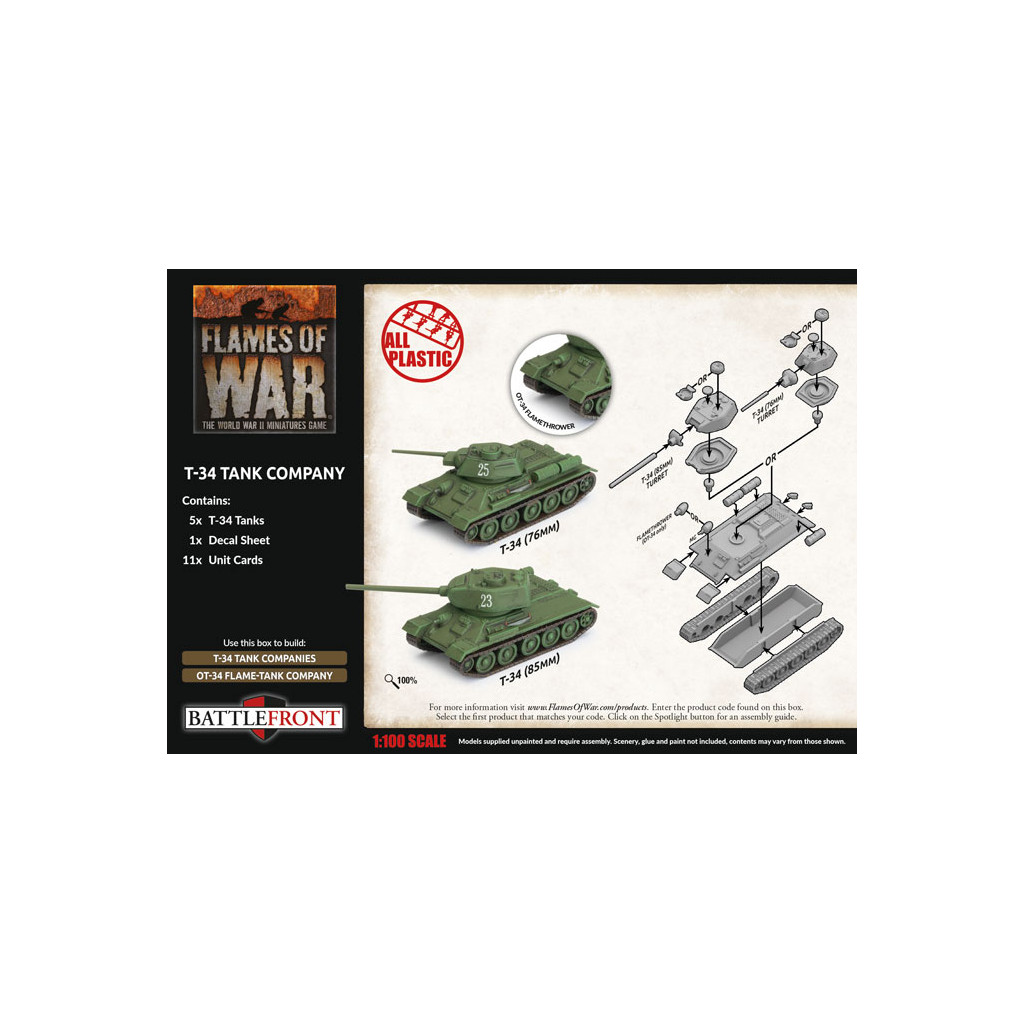 Flames of War - T-34 Tank Company