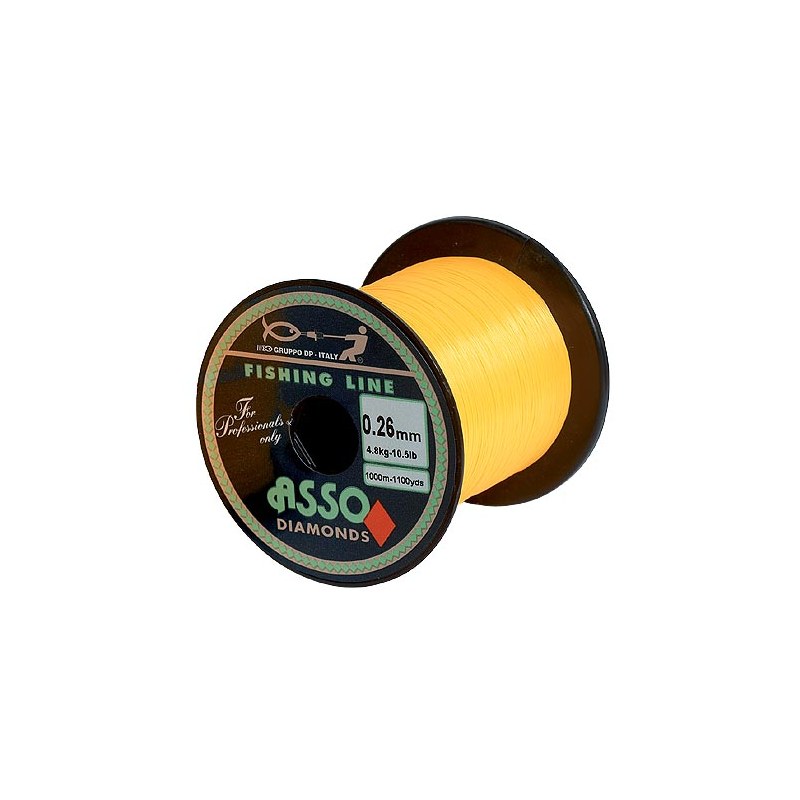 Nylon Asso Diamonds Carre Jaune