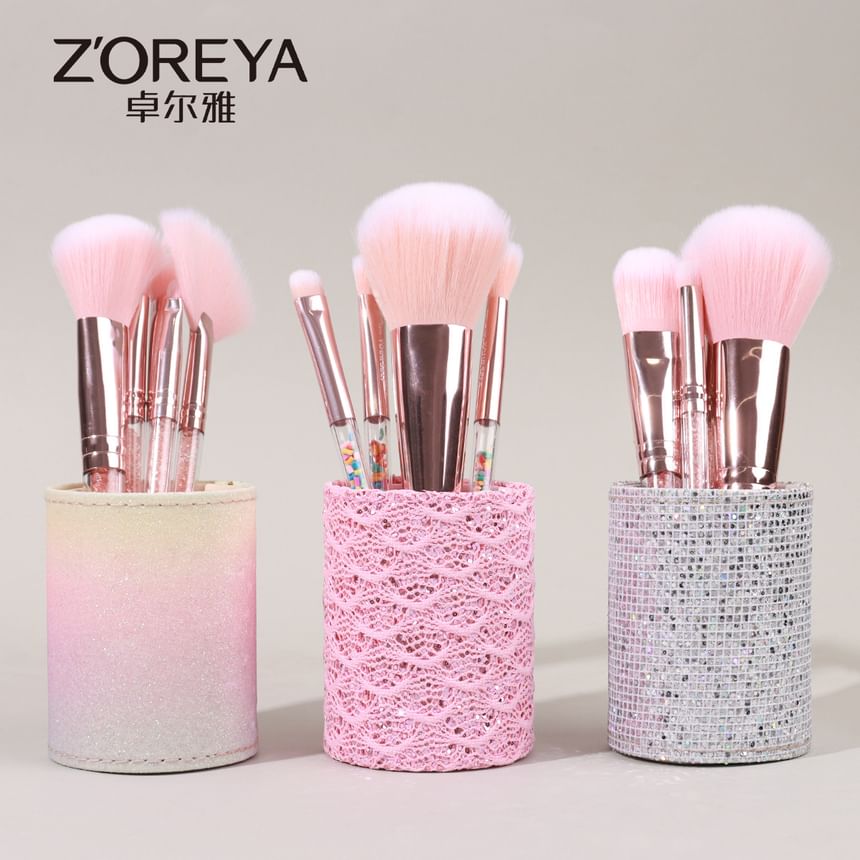 ZOREYA - Make-upkwasten organizer van imitatieleer met pailletten en kleurverloop (verschillende designs)