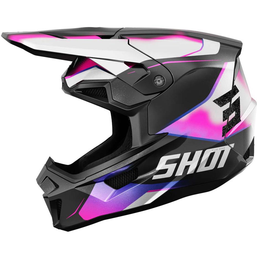 Shot - Casque Lite Astral Noir / Blanc / Rose / Brillant