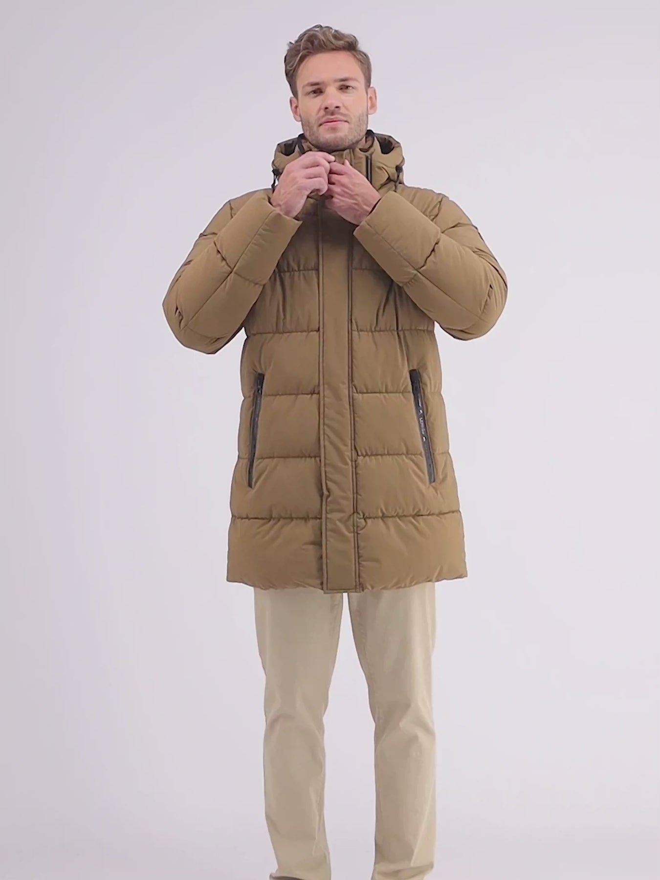 Longjacket, gesteppt