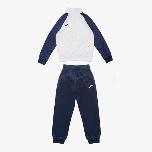 Conjunto de treino Joma Academy IV, branco/azul marinho
