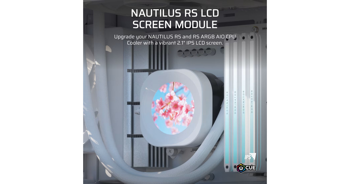 CorsairNAUTILUS RS LCD Screen Module 2.1