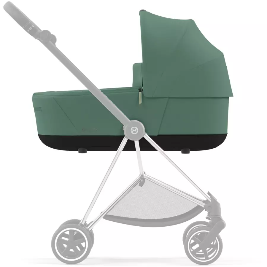 cybex PLATINUM Kinderwagenaufsatz Mios Lux Carry Cot Leaf Green